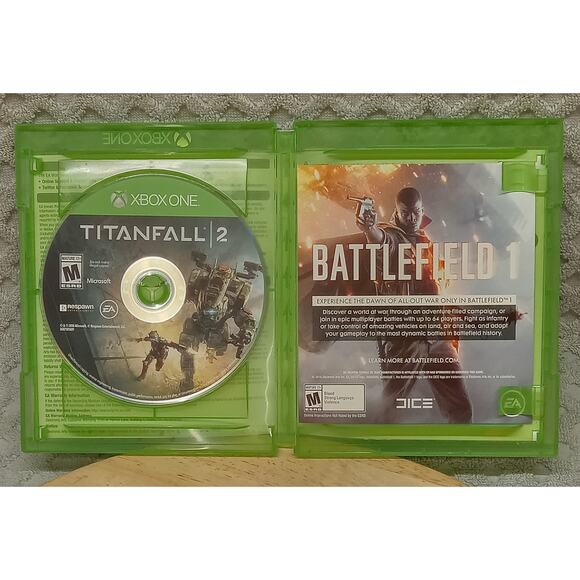 XBOX ONE Titan Fall 2 Video Game Case No Instruction Manual - Picture 4 of 5